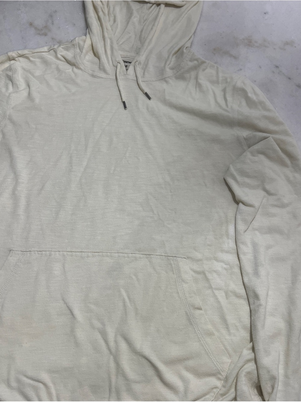 Cream hoodie